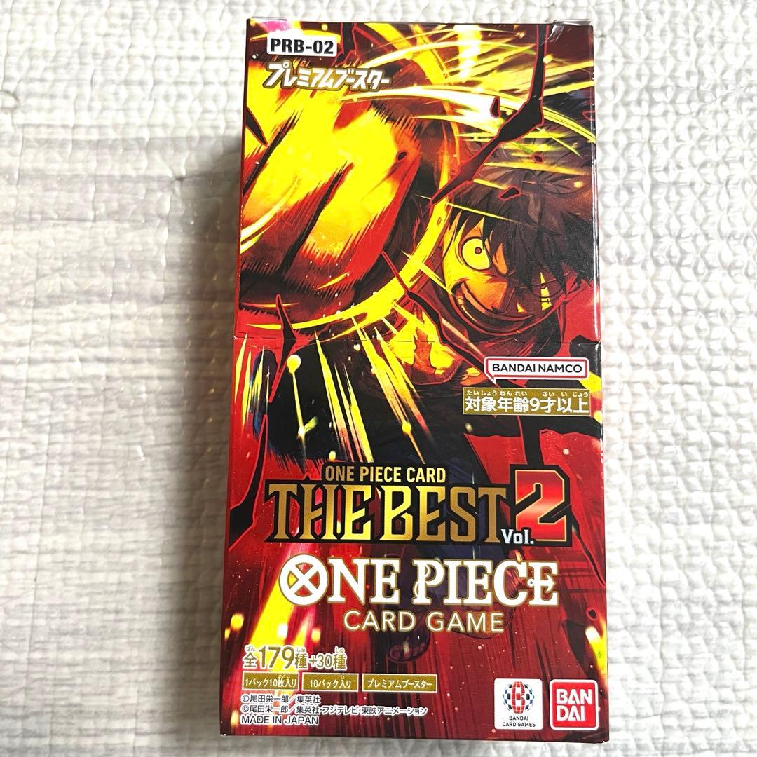One Piece ONE PIECE Card Game THE BEST Vol.2 Box — Japanese