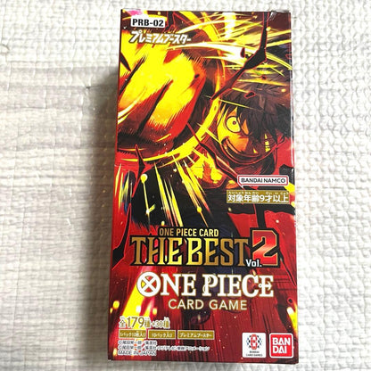 One Piece ONE PIECE Card Game THE BEST Vol.2 Box — Japanese