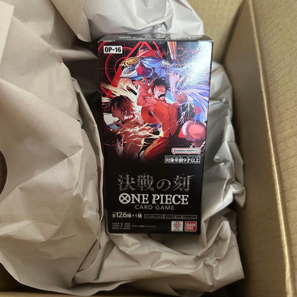 One Piece One Piece Card Game: Decisive Moment with Tape and Unopened New Box — Japanese