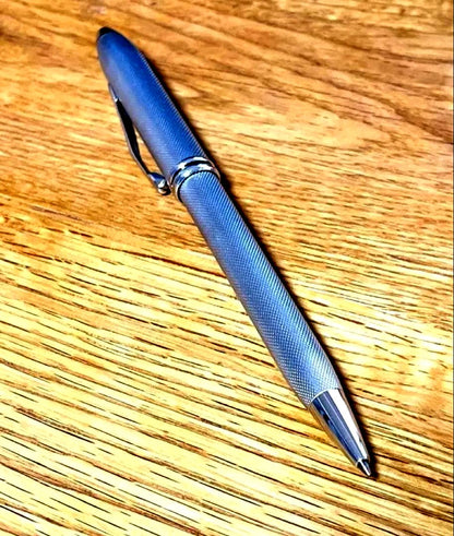 Cross Townsend Special Edition Ballpoint Pen 20th Anniversary with brass body and platinumplate rhodium coating