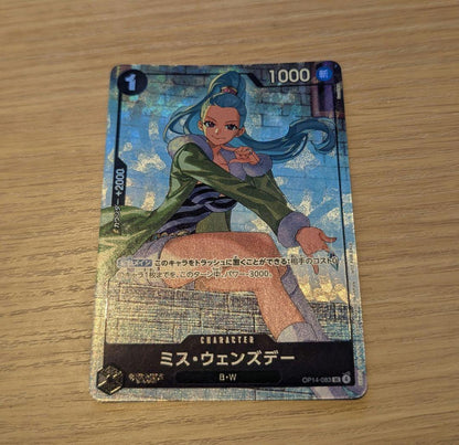 One Piece Miss Wednesday Promo Parallel — Japanese