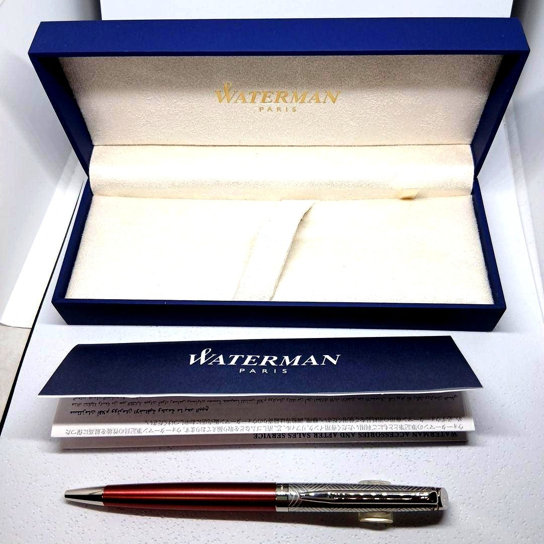 WATERMAN Metropolitan Private Collection Rose Quiver metal ballpoint pen with dedicated case