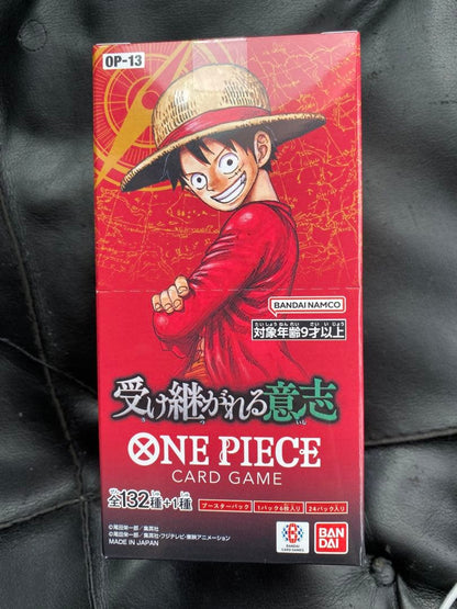 One Piece One Piece Card Game The Will of the D. OP-13 Boosters<Box> Box — OP-13 — Japanese