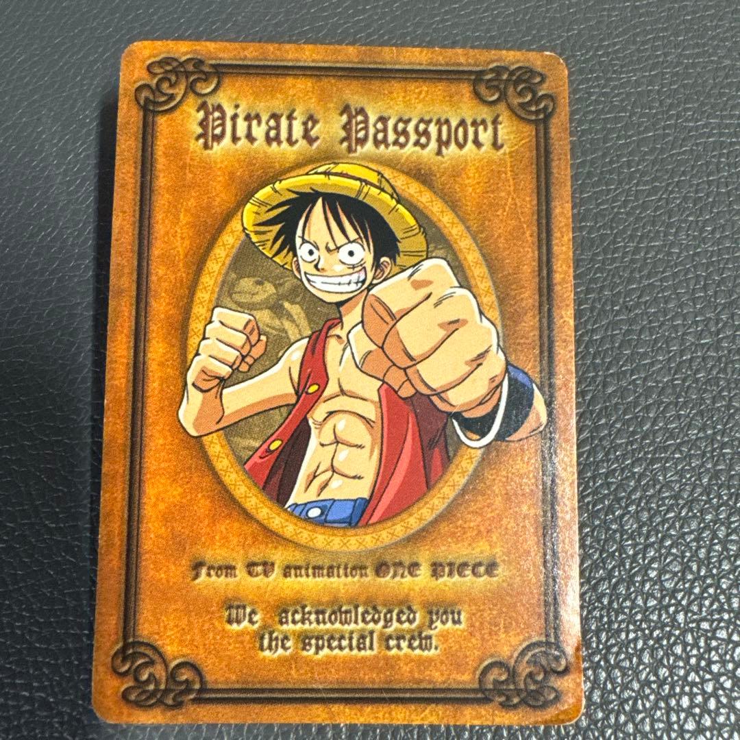 One Piece Odaiba Adventure King 2003 Pirates Passport — Japanese