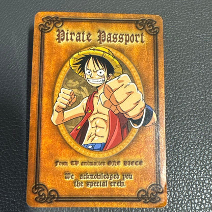 One Piece Odaiba Adventure King 2003 Pirates Passport — Japanese