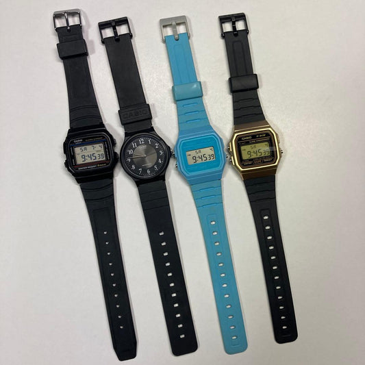 CASIO 4-Set Digital Men's Watch — Japanese