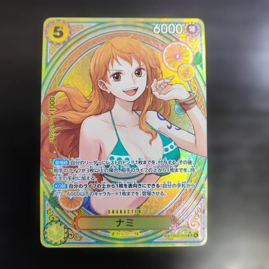 One Piece Nami SR — EB03-053 — Japanese