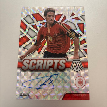 Raúl Signed Card Scripts 2021 — Japanese