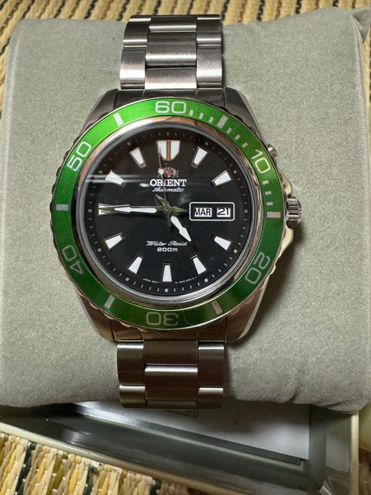 ORIENT MAKO XL GRN Automatic Men's Watch — Japanese