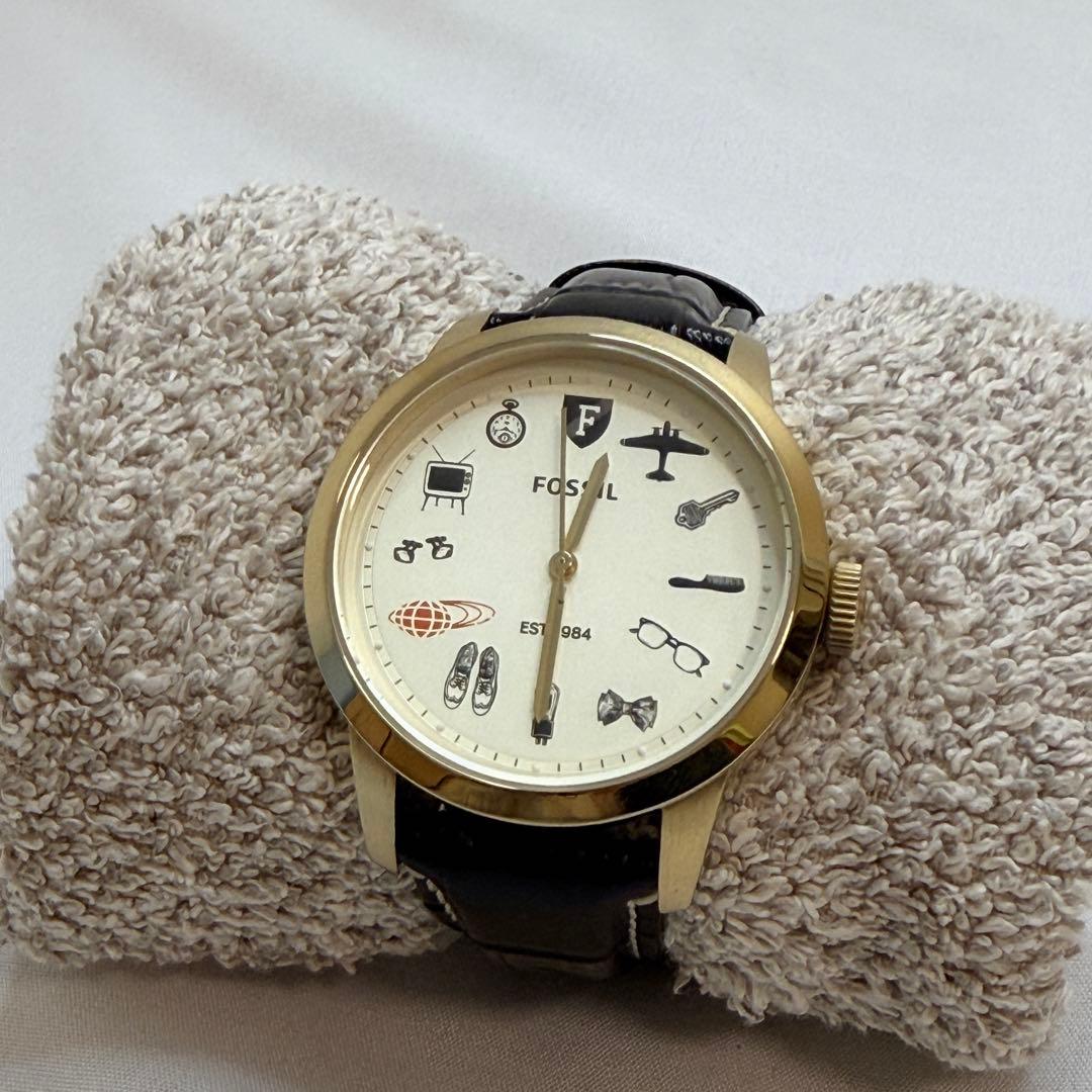 FOSSIL ×BEAMS Colab Quartz Men's Watch — Japanese