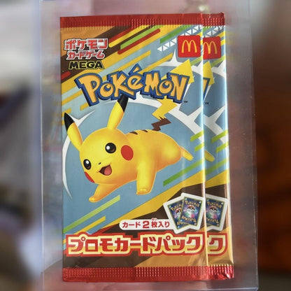 Pokemon Pokémon Card McDonald's Promo Card Pack 2 Pack Set Pack — Japanese