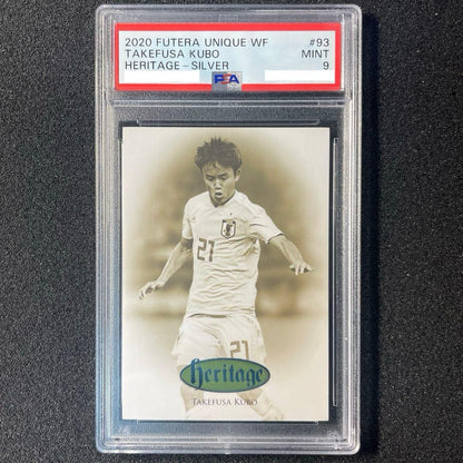 PSA 9 Kubo Takefusa Rookie Card — Japanese