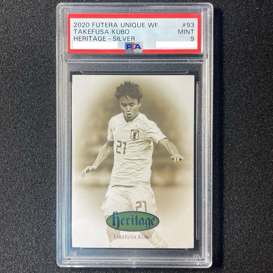 PSA 9 Kubo Takefusa Rookie Card — Japanese