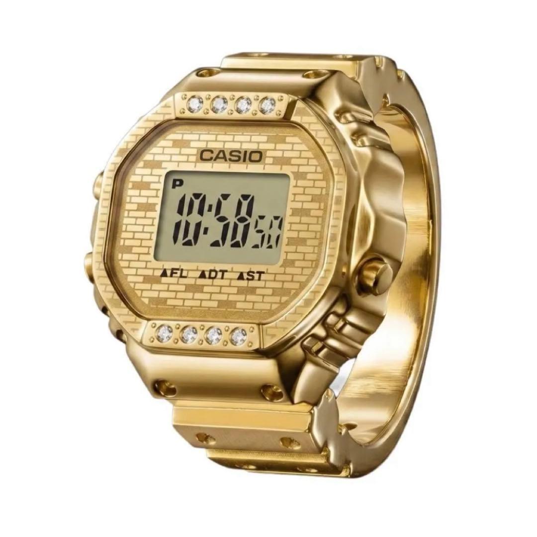 CASIO G-SHOCK × J Balvin Ring Gold Digital Men's Watch — Japanese