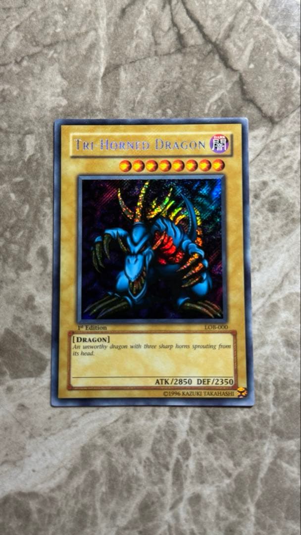Yu-Gi-Oh Tri-Horn Dragon Ultra Rare — Japanese