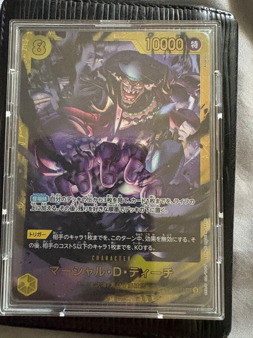 One Piece Marshall D. Teach — Japanese