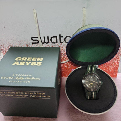 swatch Blancpain x Swatch Green Automatic Men's — Japanese