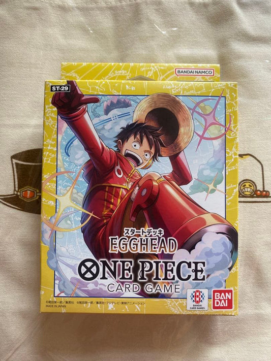 One Piece One Piece Card Game Start Deck Egghead Box L — ST-29 — Japanese