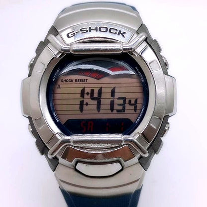 Casio G-Shock G-3310 watch in used condition with color-changing text and new battery, Japan import