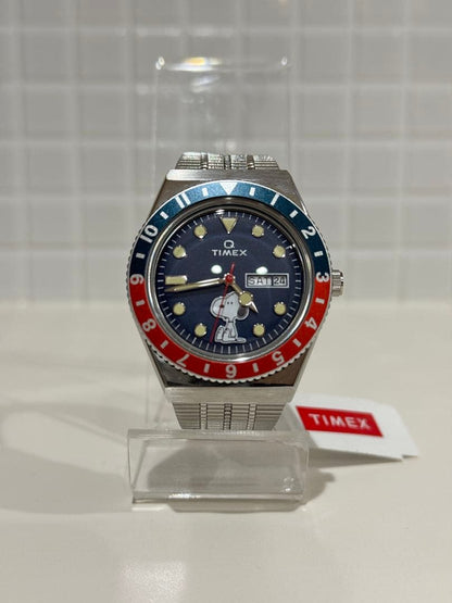 TIMEX Q Snoopy Peanuts 70th Quartz Men's Watch — Japanese
