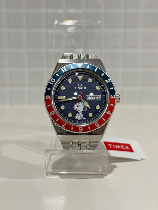 TIMEX Q Snoopy Peanuts 70th Quartz Men's Watch — Japanese