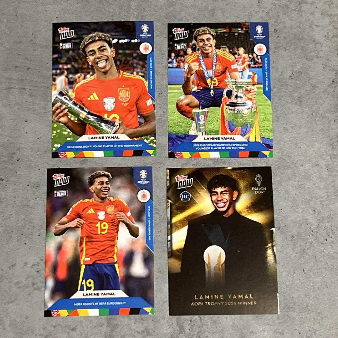 Lamin Yamal 4-Card Set 2024 — Japanese