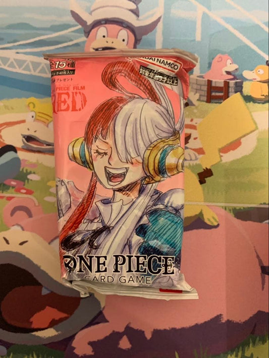 One Piece Unopened One Piece Film Red Bonus Card Tutorial Deck — Japanese