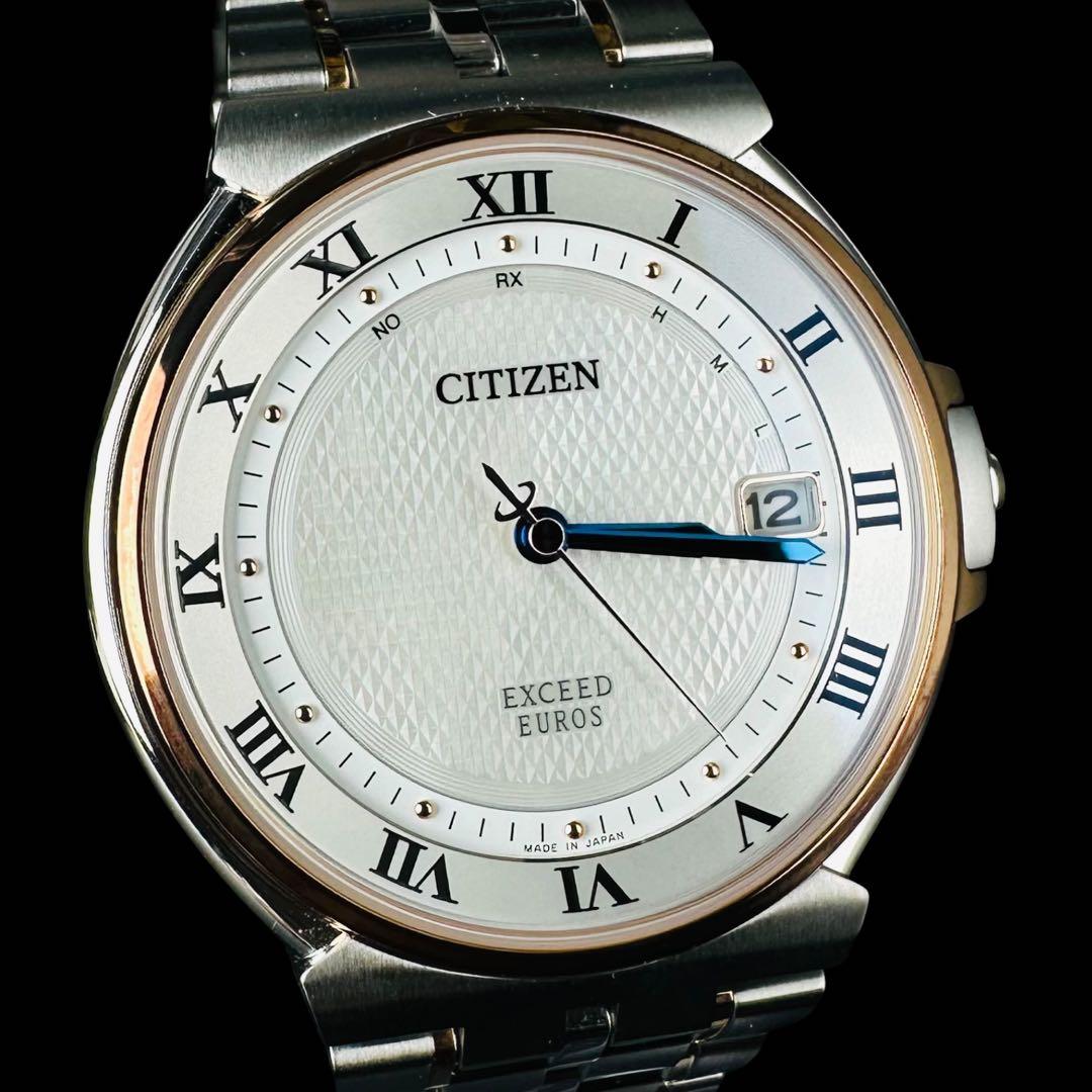 Citizen EXCEED EUROS Solar Men's Watch — Japanese