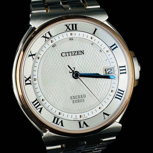 Citizen EXCEED EUROS Solar Men's Watch — Japanese
