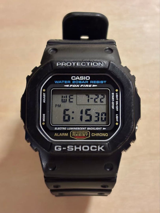 CASIO DW-5600E Digital Men's Watch — Japanese