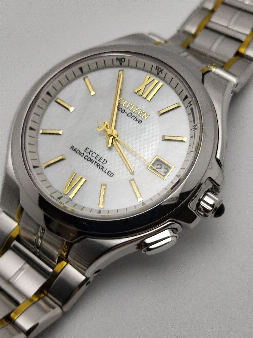 Citizen Exceed Eco-Drive Solar Men's Watch — Japanese