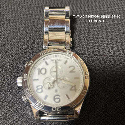 NIXON 51-30 CHRONO Quartz Men's Watch — Japanese
