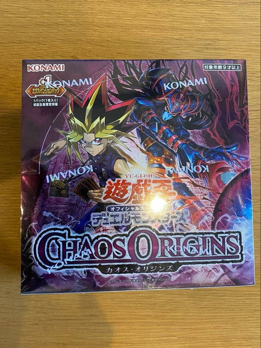 Yu-Gi-Oh Yu-Gi-Oh! OCG Chaos Origins 1BOX with Shrink Wrap First Edition Included Box — Japanese