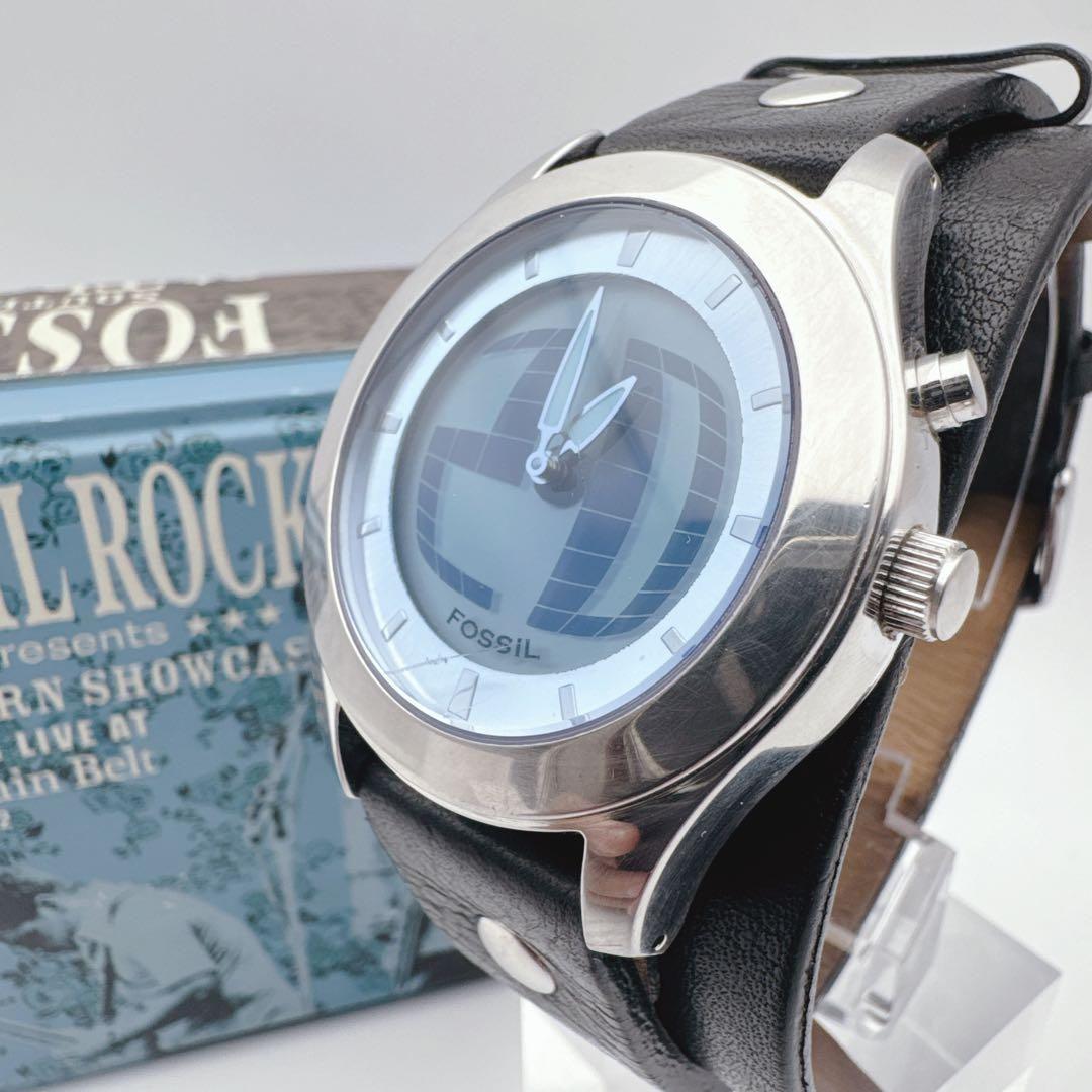 FOSSIL BIG TIC Y2K Quartz Men's Watch — Japanese
