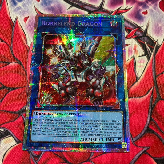 Yu-Gi-Oh Tayea Version Barrel End Dragon Prismatic Secret Rare — Japanese