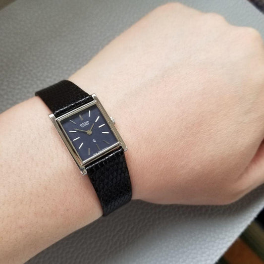 Citizen Tank Quartz Men's Watch — Japanese