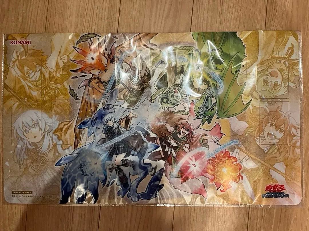 Yu-Gi-Oh Yu-Gi-Oh! Ranking Duel Playmat Four Flowers Festival of the Spirit Users Box — Japanese