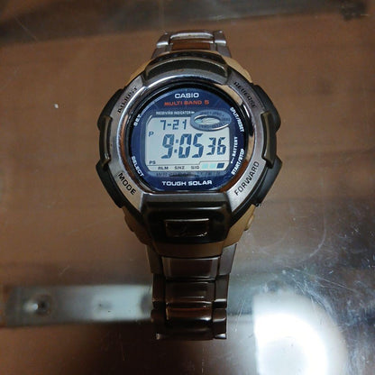 CASIO GW-8000 Solar Men's Watch — Japanese