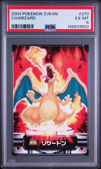 PSA 6 Pokemon Charizard — Japanese