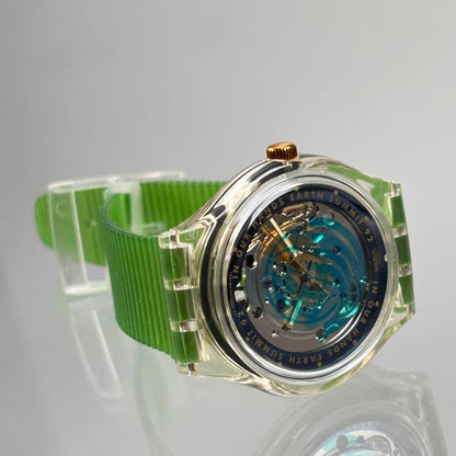 swatch S104 Earth Summit 92 Automatic Men's — Japanese