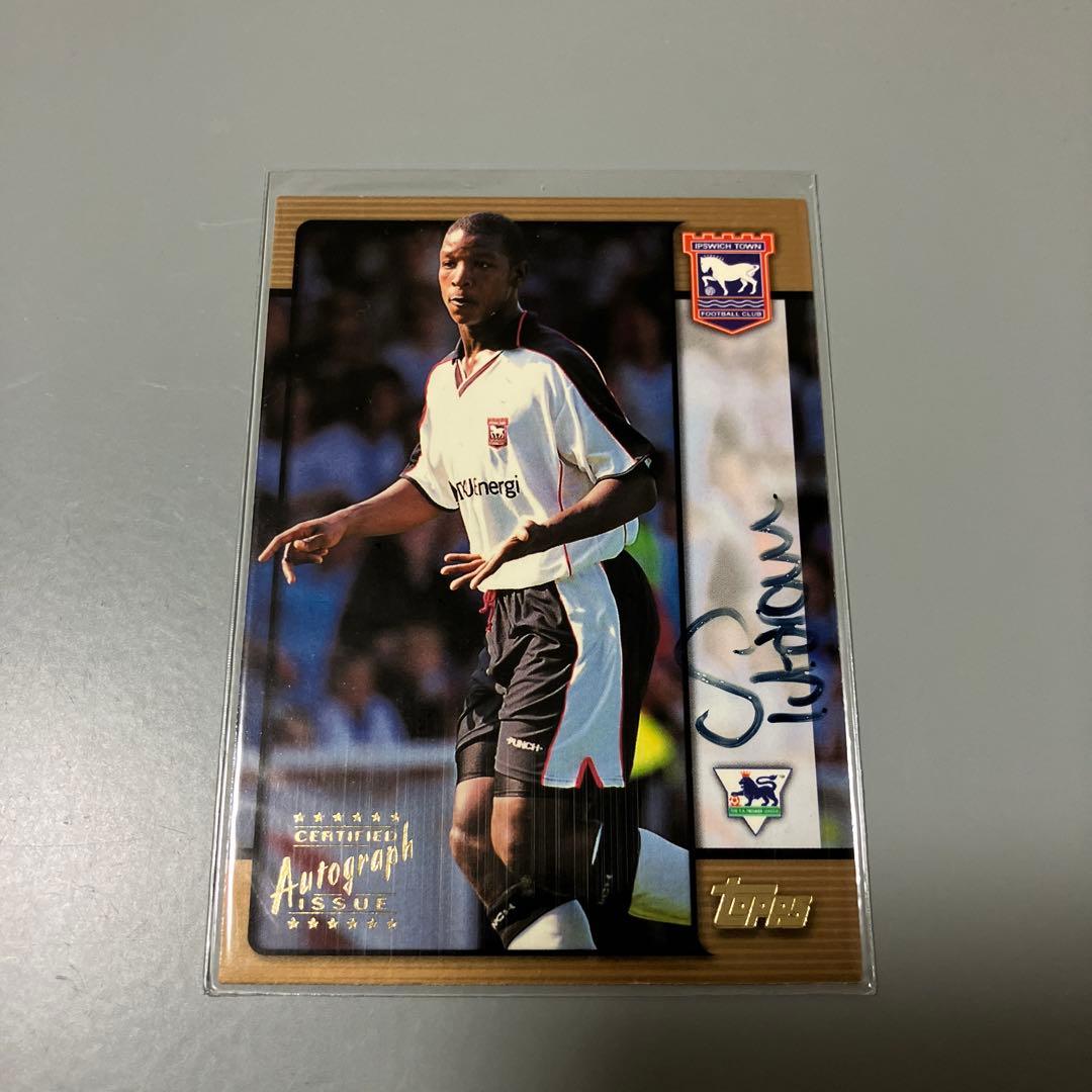 Topps Titus Bramble Autographed Card — Japanese