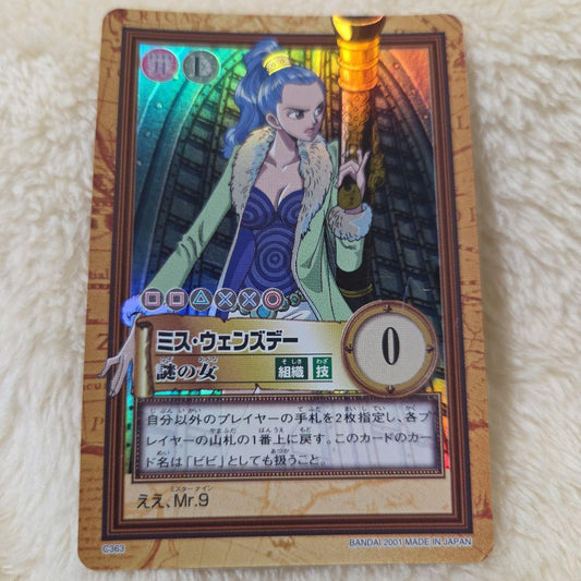 One Piece One Piece Carddass Miss Wednesday — Japanese