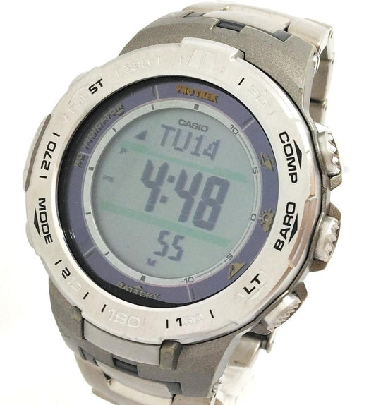 CASIO Pro Trek 36065 Solar Men's Watch — Japanese