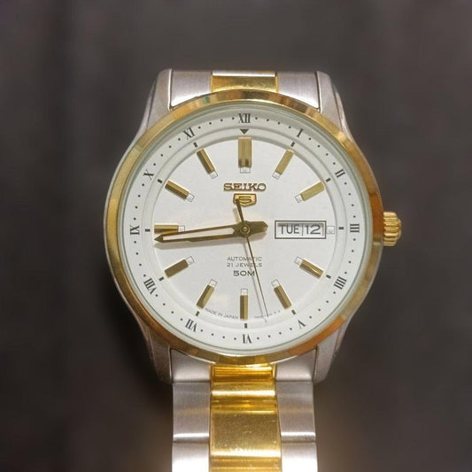 SEIKO 5 SBSA089 Automatic Men's Watch — Japanese