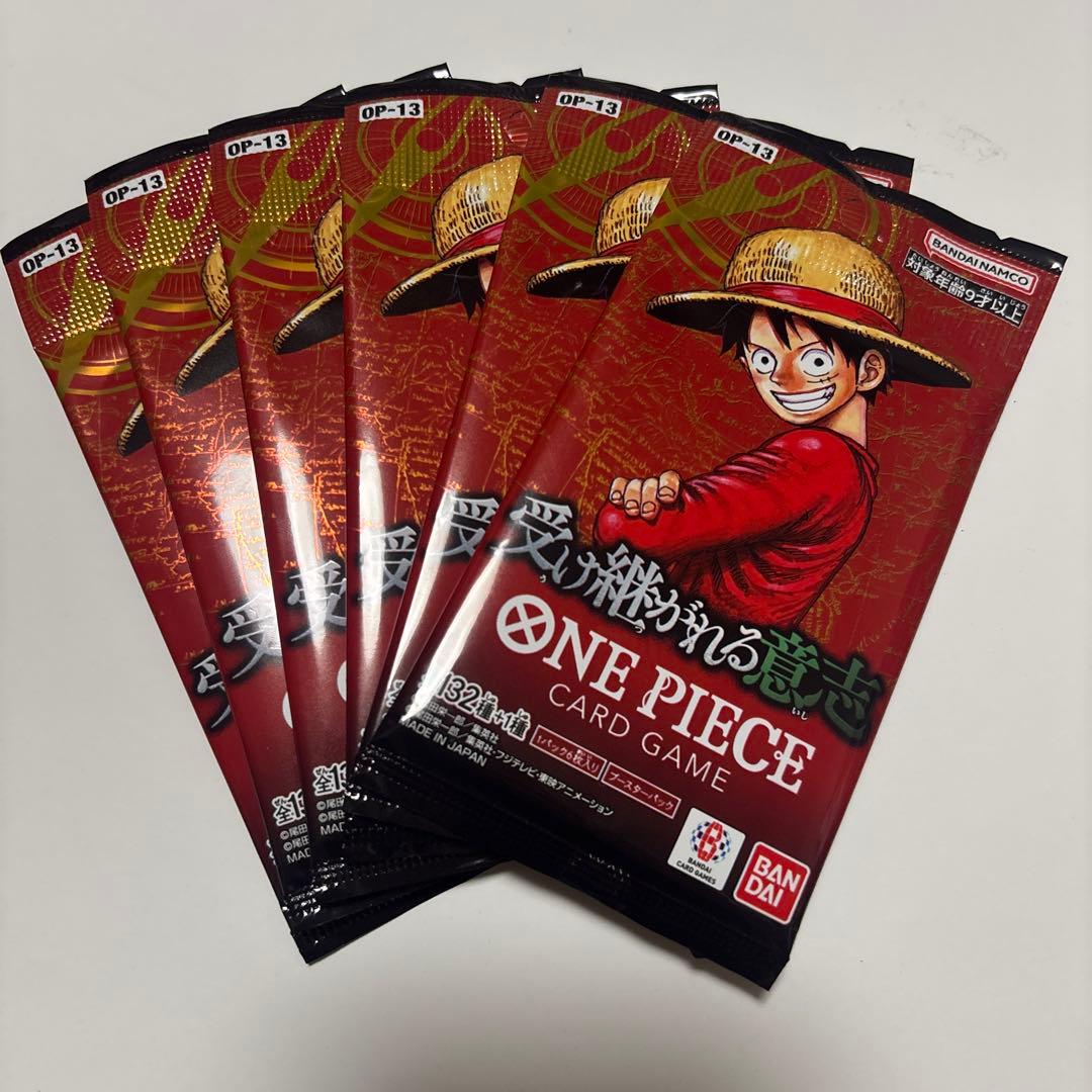 One Piece One Piece Card: The Will of Inheritance Pack P — Japanese