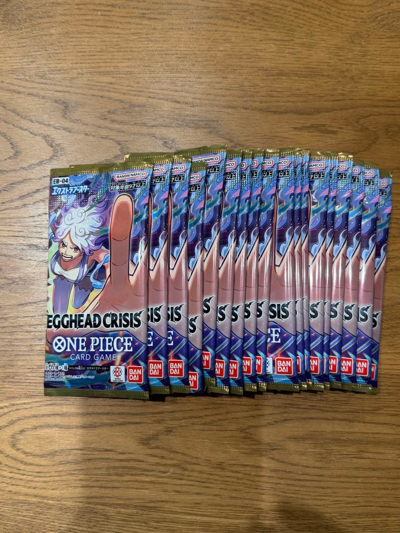 One Piece ONE PIECE Card Game Egghead Crisis 18Pack Pack — Japanese