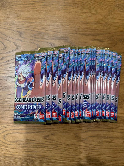 One Piece ONE PIECE Card Game Egghead Crisis 18Pack Pack — Japanese