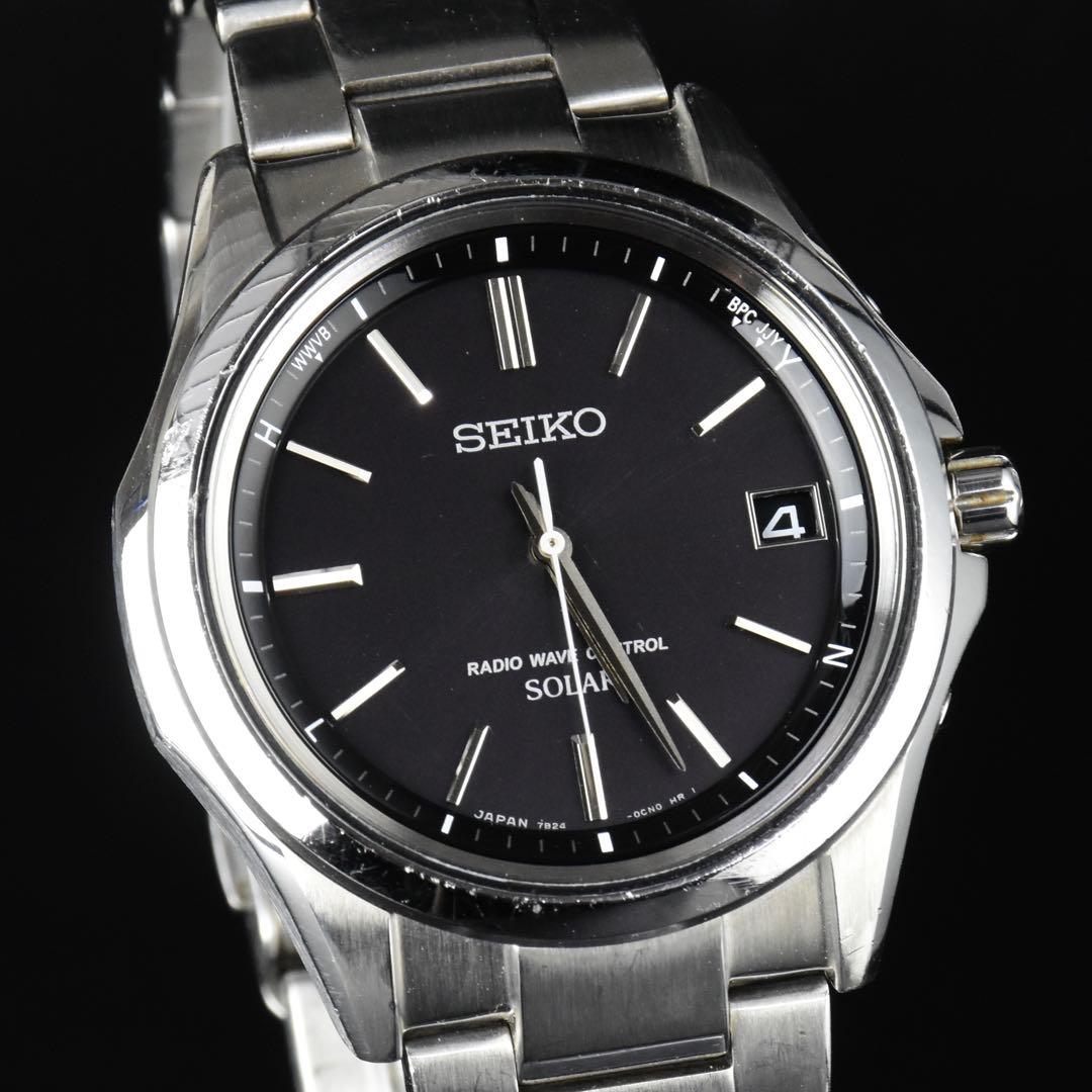 SEIKO SBTM241 Solar Men's Watch — Japanese