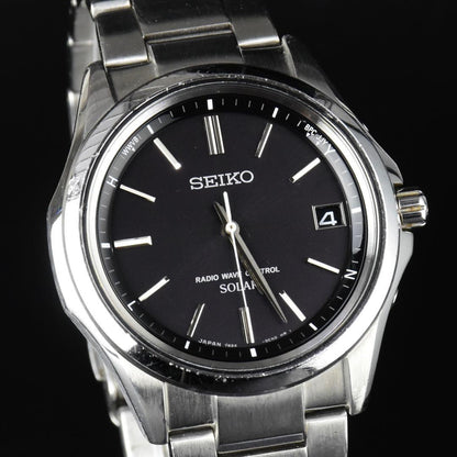 SEIKO SBTM241 Solar Men's Watch — Japanese