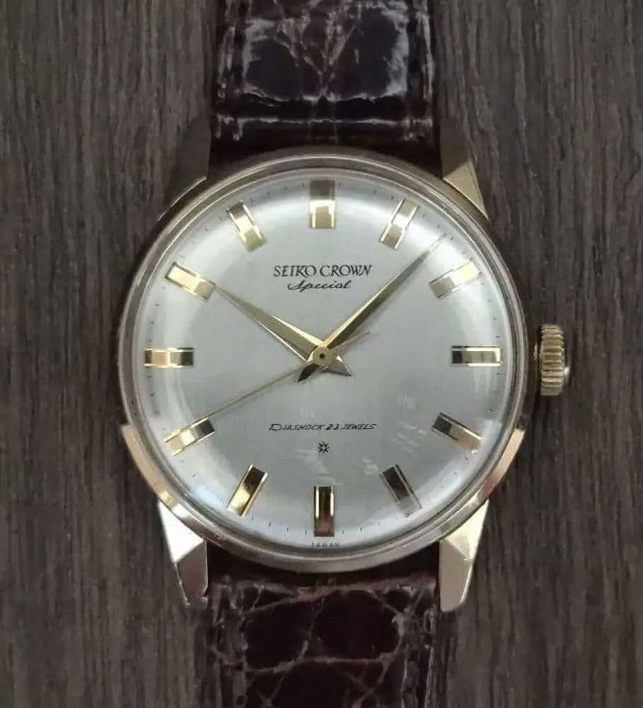 SEIKO Crown Special SD14K Manual Men's Watch — Japanese
